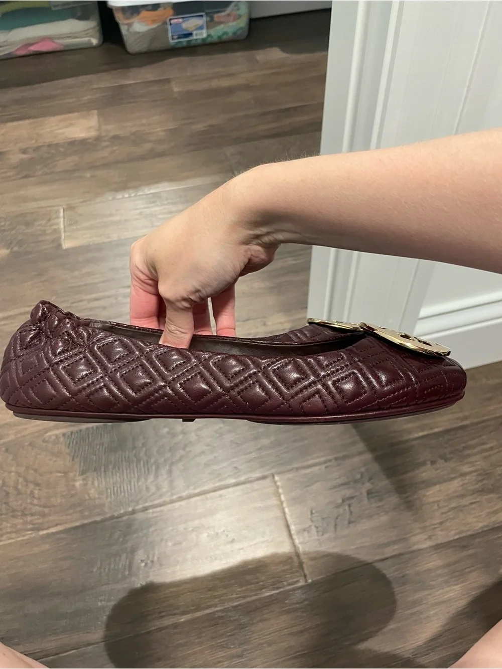 Tory Burch quilted ballet flats